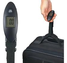 Balança Digital de Mão Portátil com Gancho Até 40kg Para Viagem, Pesca Encomendas