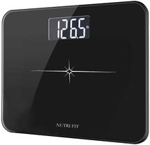 Balança digital de peso corporal para banheiro NUTRI FIT Extra-Wide