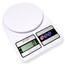Balança Digital De Precisão Cozinha 10kg Nutrição E Dieta Capacidade Cor Branco