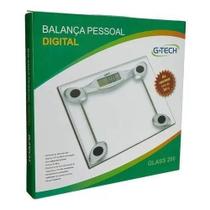 Balança Digital De Vidro Pesa Até 200 Kg G-TECH Balança Digital De Vidro Pesa Até 200 Kg G-TECH