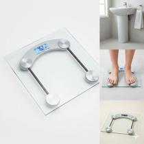 Balança digital de vidro temperado de 180kg - alta precisão e Display LCD Balança digital de vidro temperado de 180kg - alta precisão e Display LCD