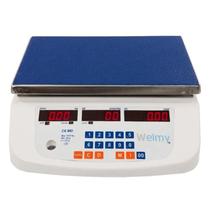 Balança Digital Dupla escala 6/15kg 2/5g Welmy com INMETRO
