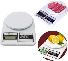 Balança Digital Eletrônica de Cozinha SF-400 Pese Alimentos e Ingredientes com Precisão 1G a 10KG