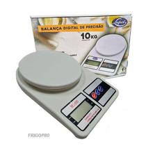 Balança Digital Eletrônica De Precisão 10kg Doméstica FRG4387 Frigopro
