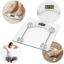 Balança Digital Eletrônica Vidro 180kg Multiuso Balança Digital Eletrônica Vidro 180kg Multiuso