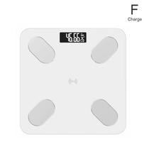 Balança digital LCD Bluetooth, peso corporal, gordura, IMC, 200 kg, máximo