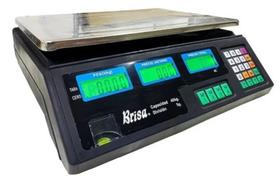 Balança Digital Mercado 40kg Com Marcador De Preço Bivolt - Nakasaki