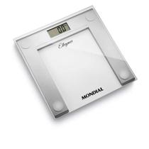 Balança Digital Mondial Ellegance 150kg com Display LCD Prata - BL-03 Balança Digital Mondial Ellegance 150kg com Display LCD Prata - BL-03