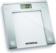 Balança digital mondial pesa ate 150kg - prata Balança digital mondial pesa ate 150kg - prata