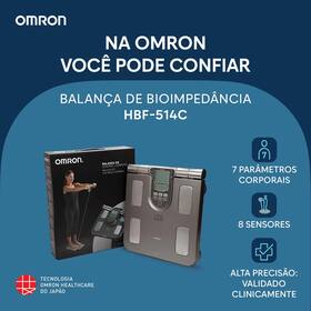 Balança Digital Omron HBF-514C Cinza