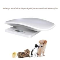 Balança Digital Para Animais De Estimação, Alta Precisão, Lcd, Equilíbrio De Peso Para Cães, Gatos,