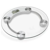 Balança Digital para Banheiro até 180kg Transparente CT1069 - Yins