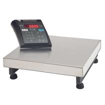 Balança Digital Plataforma Inox 150kg 40x50 Bateria Ramuza