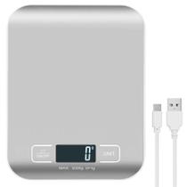 Balança Digital Portátil 10kg Recarregável Cozinha Alta Precisão Balança Digital Portátil 10kg Recarregável Cozinha Alta Precisão