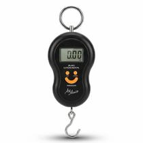 Balança Digital Portátil Art House 50kg Pêndulo Gancho Reforçado para Malas e Pesca Balança Digital Portátil Art House 50kg Pêndulo Gancho Reforçado para Malas e Pesca