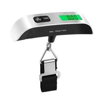Balança Digital Portátil De LCD Para Bagagem 50kg/110lb, Ferramenta De Pesagem Para Malas De Viagem