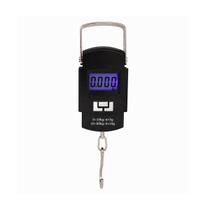 Balança Digital Portátil de Mão 50kg para Mala Viagem Pesca com Gancho LCD