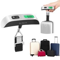 Balança Digital Portátil Para Bagagem Até 50kg Com Visor LCD Resistente