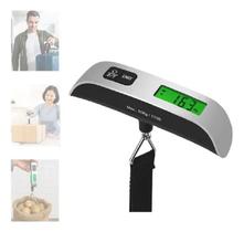 Balança Digital Portátil Para Bagagem Pesca Viagens Até 50kg
