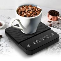 Balança Digital Profissional de Cozinha Alta Precisão Recarregável Escala 0.1g 5kg Café Comida Fitness Nutrição Dieta Casa Alimentos Receitas