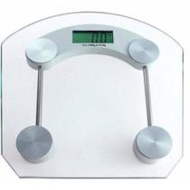 Balança Digital Quadrada Banheiro Peso Temperado 180kg - max midia