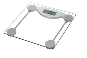 Balança digital quadrada em vidro para banheiro Lyor 180kg