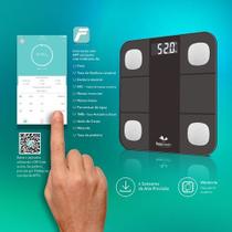 Balança Digital Smart Bioimpedancia App Bluetooth Relaxmedi - RELAXMEDIC