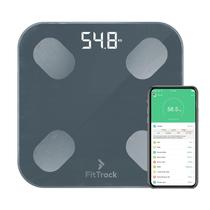 Balança digital Smart BMI FitTrack Dara Black