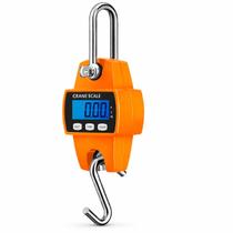 Balança Digital Suspensa 300Kg Gancho Industrial Portátil LCD 50g Tara Precisa
