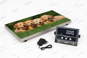 Balança Digital Veterinária Pet Shop 300kg 90x40