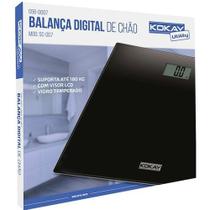 Balança Eletrônica Kokay Digital E Corporal para até 180Kg -Preto