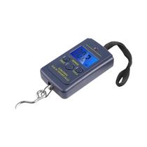 Balança Eletrônica Portátil LCD De 50kg Com Fita Métrica Retrátil De 100cm Para Viagem