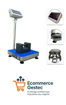 BALANÇA HOMOLOGADA INMETRO C/ COLUNA 40x50 CM Capacidade:150kg/50g BALANÇA HOMOLOGADA INMETRO C/ COLUNA 40x50 CM Capacidade:150kg/50g