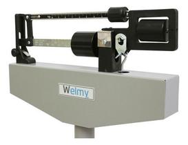 Balança Industrial Analógica Welmy 100 Ch 150kg Com Mastro Cinza 380 Mm X 290 Mm