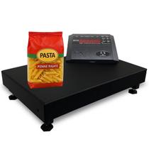 Balança Industrial Digital Dp 300kg Slim Aço Carbono Ramuza Bivolt Plataforma 50x50