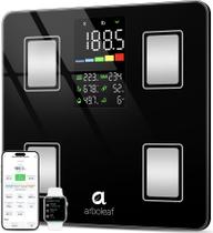 Balança inteligente Arboleaf com IMC, gordura corporal, massa muscular 180 kg