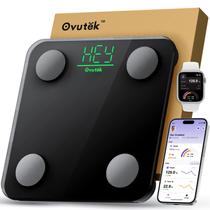 Balança inteligente OVUTEK para peso corporal com IMC e monitor de gordura corporal Balança inteligente OVUTEK para peso corporal com IMC e monitor de gordura corporal