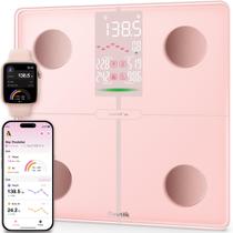 Balança Inteligente OVUTEK Rosa com Bluetooth, Gordura Corporal e IMC Balança Inteligente OVUTEK Rosa com Bluetooth, Gordura Corporal e IMC