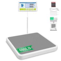 Balança médica Dloiyyn com capacidade de 300 kg/660 lb com display digital Balança médica Dloiyyn com capacidade de 300 kg/660 lb com display digital