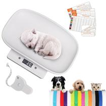 Balança para animais de estimação LYTDMSKY Digital para animais de estimação recém-nascidos, máximo de 15 kg/33 lb