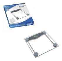 Balança Para Banheiro Digital Vidro Temperado até 150kg G-tech Balança Para Banheiro Digital Vidro Temperado até 150kg G-tech