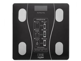 Balança Para Bioimpedância De Vidro Corporal Com Bluetooth