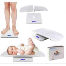 Balanca pediatrica de bebe ate 100 kg lcd 2 em 1 luxo bebe e mamae adulto digital