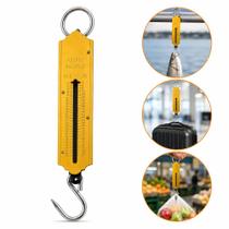Balanca Peixeira Gancho 50Kg Aco Manual Portatil Suspensa Pesca Bagagem Mala Feira Pesagem Peixes Carnes Frutas Domestic Balanca Peixeira Gancho 50Kg Aco Manual Portatil Suspensa Pesca Bagagem Mala Feira Pesagem Peixes Carnes Frutas Domestic