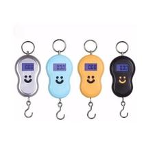Balança Portátil Digital Mão Bolsa Mala Peixe Até 50kg Cozinha