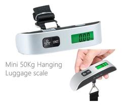 Balança Portátil Digital Mão pesa Mala Bagagem Até 50kg