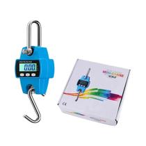 Balança Suspensa Digital de Alta Precisão (200/300kg) - Display LCD e Gancho de Aço Inoxidável