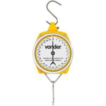 Balança Suspensa Tipo Relógio Amarela Vonder 25.Kg