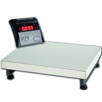 Balança Veterinária em Aço Carbono Ramuza Bivolt 300Kgx50g Base 50x50cm