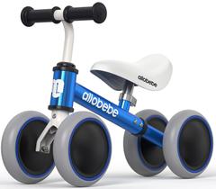 Balance Bike allobebe para criança de 1 ano com 4 rodas